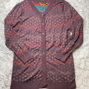 🌶️ Modcloth fair Isle Chevron Fall sweater Medium